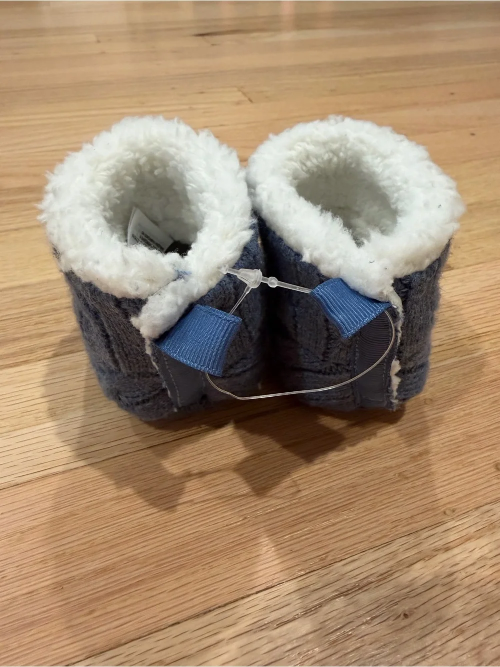 BabyGap Cozy Knit Baby Booties - Blue
